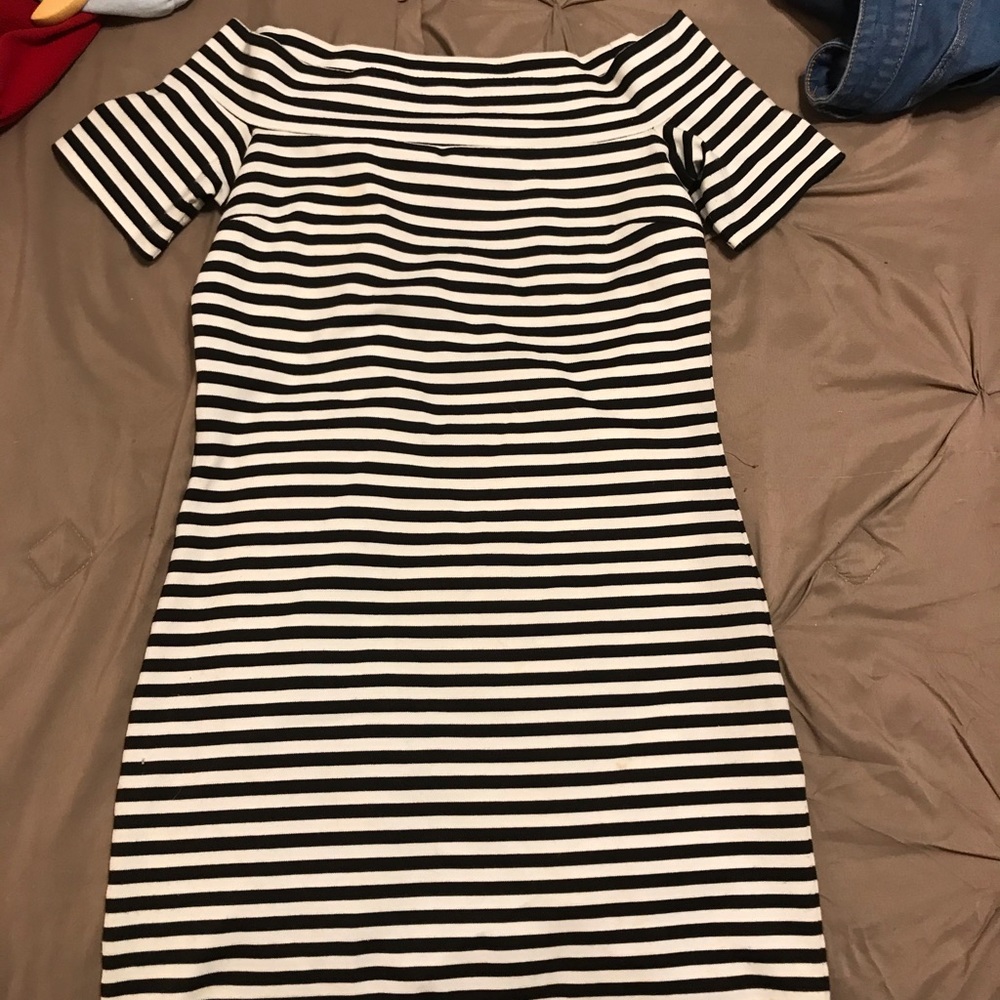 Off the shoulder dress